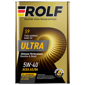 Масло моторное Rolf Ultra 5W-40 A3/B4 SP 1л