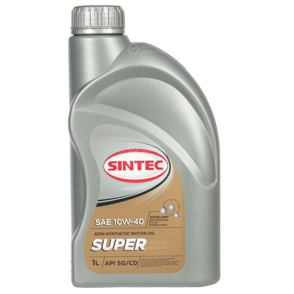 Моторное масло Sintec Super 3000 10W-40, 1 л в Ирбите