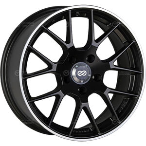 Купить колесный диск Enkei SC35 7.5xR17 5x120 ET34 DIA72.6 черный матовый,  с полированным ободом в Рязани недорого - Колеса Даром