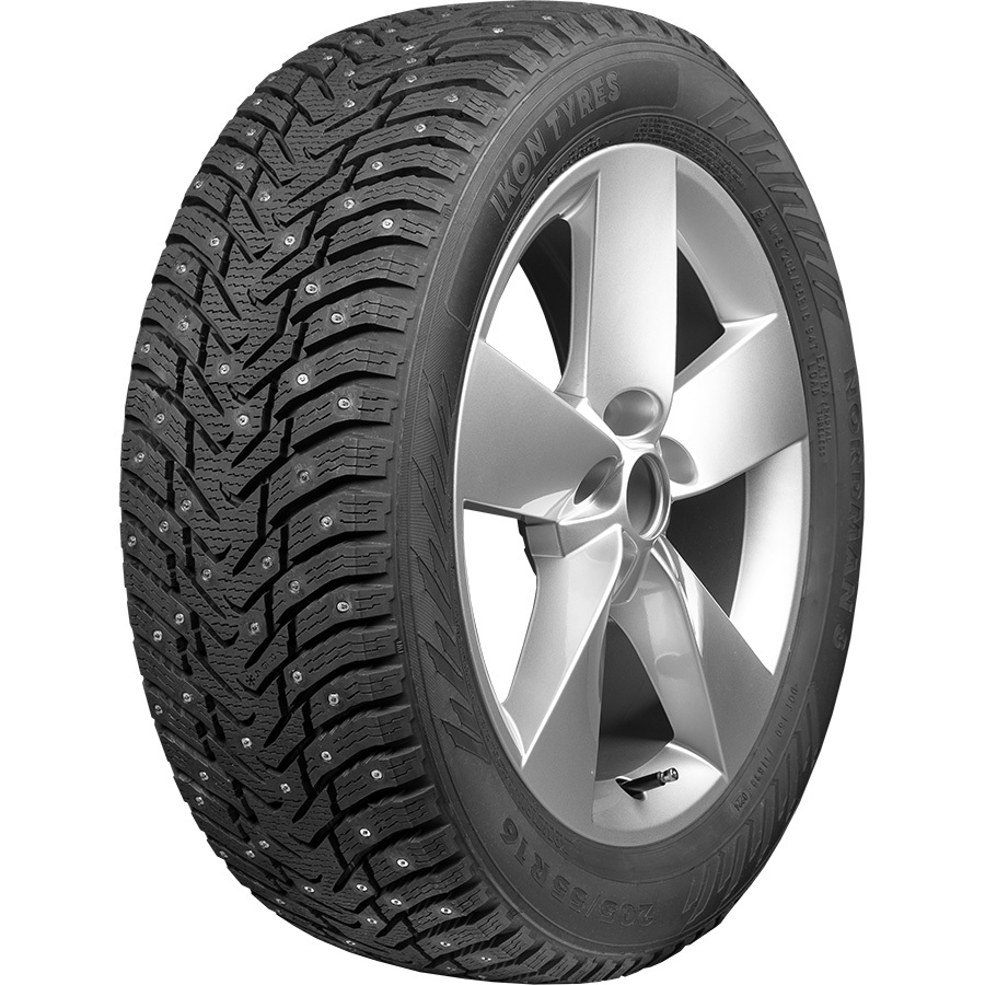 Автомобильная шина Ikon (Nokian Tyres) NORDMAN 8 215/60 R17 100T Шипованные автомобильная шина ikon tyres nordman 7 suv 215 60 r17 100t шипованные