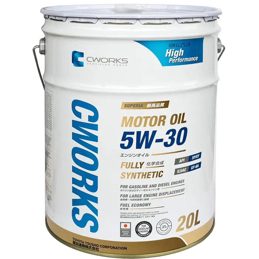 Моторное масло CWORKS SUPERIA 5W-30, 20 л