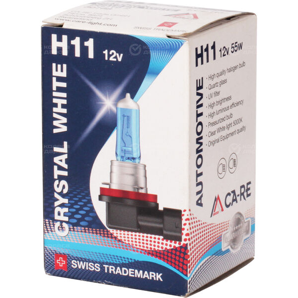 Лампа CA-RE Crystal White - H11-55 Вт-4300К, 1 шт. в Нягани