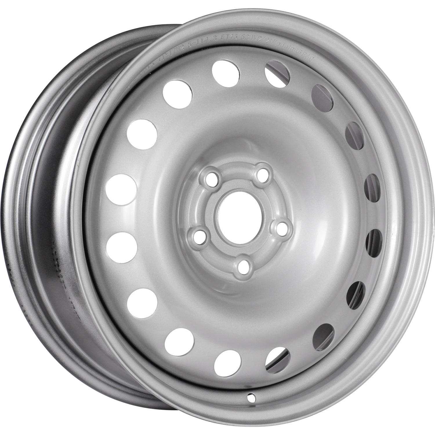 Колесный диск Trebl X40015 TREBL 7x17/5x114.3 D60.1 ET45 Silver
