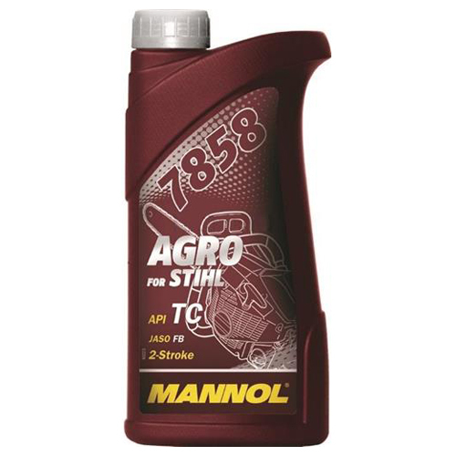 MANNOL Масло 2-х тактное Mannol Agro for Stihl 1л масло моторное 4 takt agro 1л mannol арт 1440