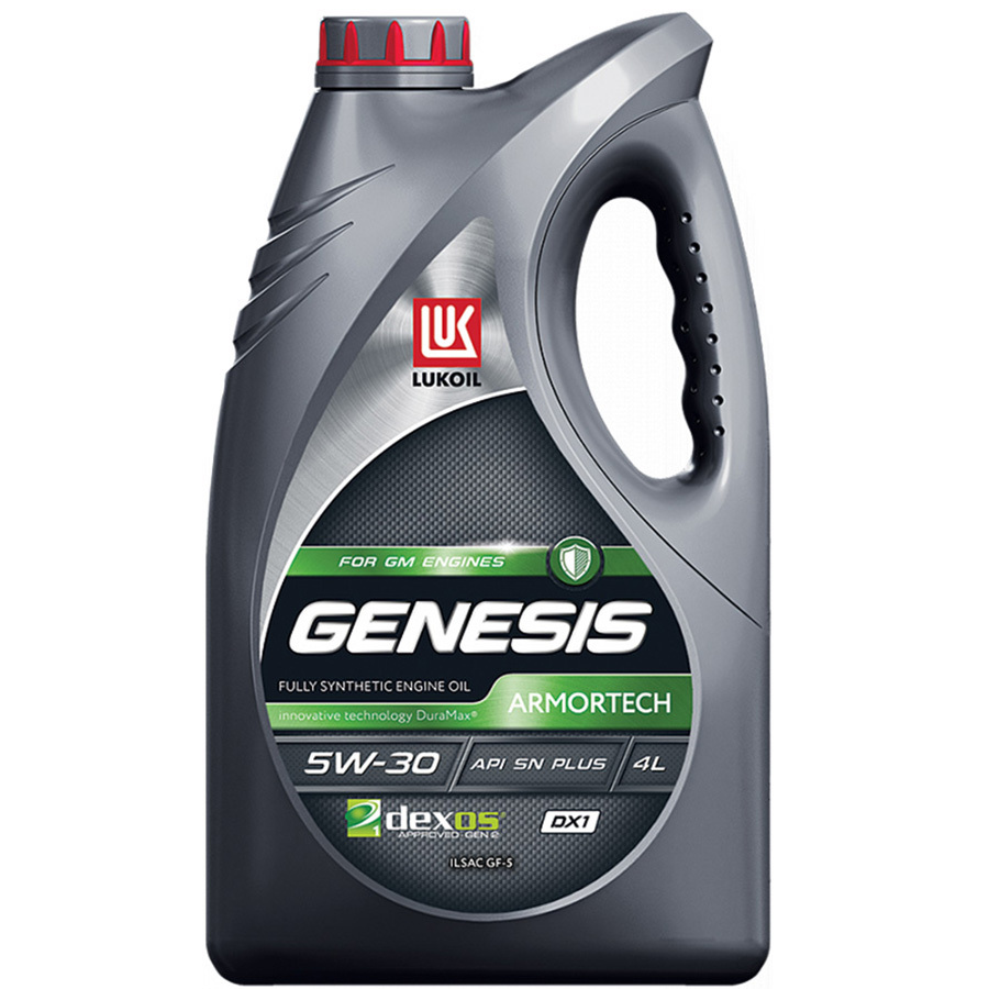 Моторное масло Lukoil Genesis Armortech DX1 5W-30, 4 л