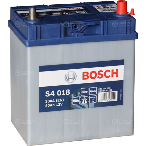 Автомобильный аккумулятор Bosch 40 Ач обратная полярность B19L(уценка) в Нефтеюганске