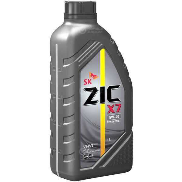 Моторное масло ZIC X7 5W-40, 1 л в Глазове