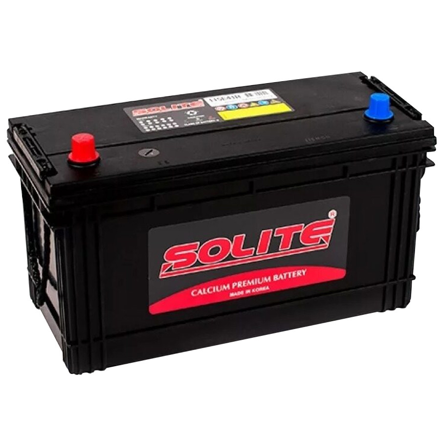 Solite Грузовой аккумулятор Solite 115Ач п/п 115E41R конус hyundai грузовой аккумулятор hyundai 100ач у п конус