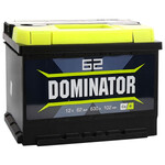 Автомобильный аккумулятор Dominator 62 Ач прямая полярность L2