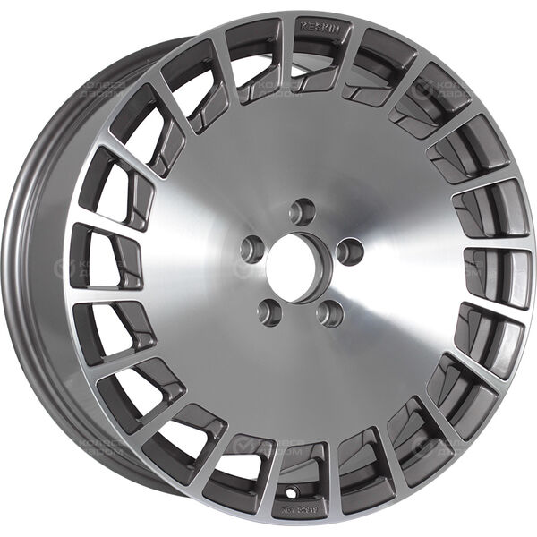 Колесный диск Keskin Tuning KT23  8.5xR19 5x112 ET45 DIA72.6 серый с полированной лицевой поверхностью в Ишимбае