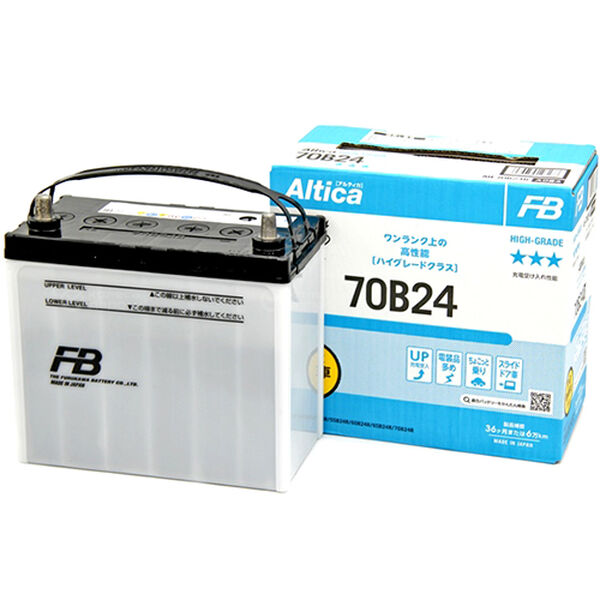 Автомобильный аккумулятор Furukawa Battery Altica High-Grade 50 Ач обратная полярность B24L в Миассе