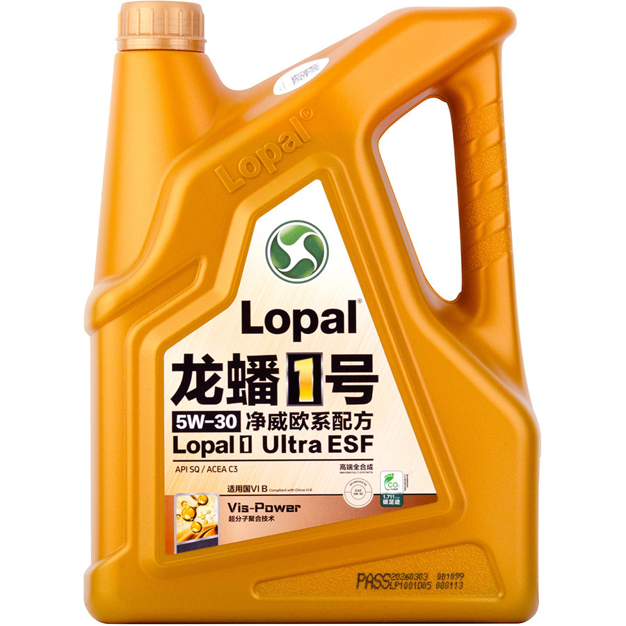 Моторное масло Lopal 1 Ultra ESF 5W-30, 4 л