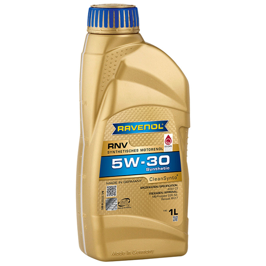 Моторное масло Ravenol RNV 5W-30, 1 л