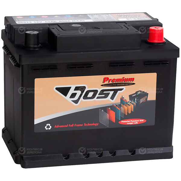Автомобильный аккумулятор Bost Premium 68 Ач обратная полярность L2 в Нефтекамске