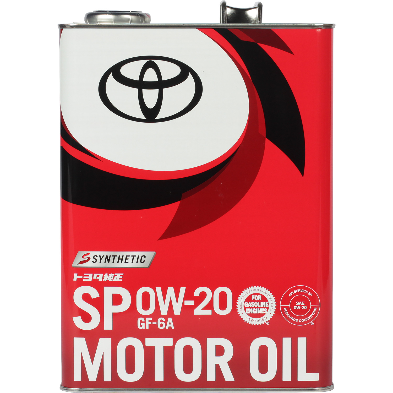 Toyota Масло моторное Toyota SP 0W-20 4л cworks масло моторное cworks oil с2 с3 0w 30 4л