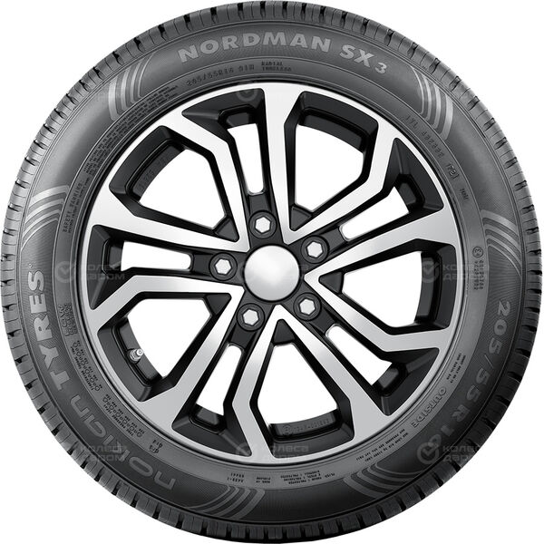 Шина Nokian Tyres Nordman SX3 205/60 R15 91H в Зеленодольске