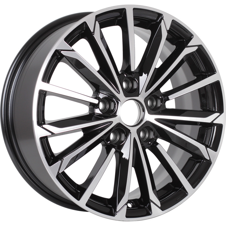 Колесный диск KHOMEN KHW1611 (ZV16_Qashqai) 6.5x16/5x114.3 D66.1 ET40 Black_FP