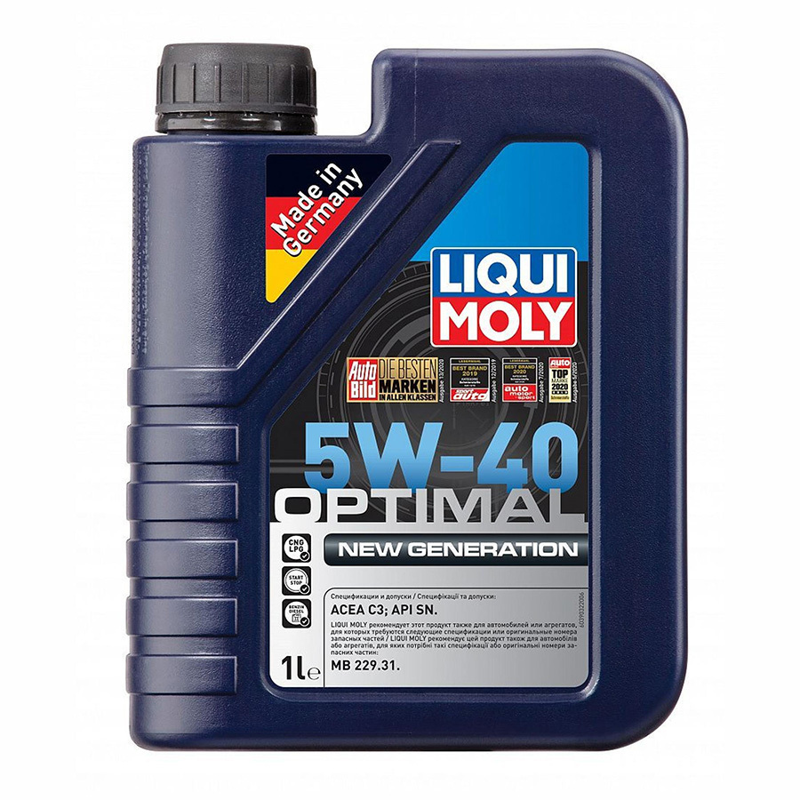 Liqui Moly Моторное масло Liqui Moly Optimal New Generation 5W-40, 1 л