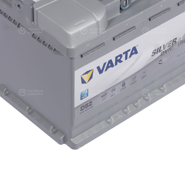 Автомобильный аккумулятор Varta AGM 560 901 068 60 Ач обратная полярность L2 в Пензе