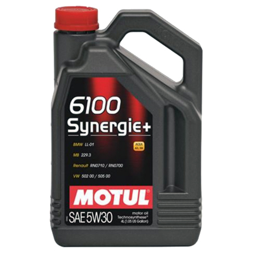 масло моторное motul 106280 Motul Моторное масло Motul 6100 Synergie+ 5W-30, 4 л