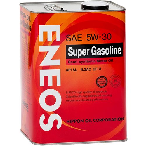 Eneos Моторное масло Eneos Super Gasoline SEMIS-C 5W-30, 4 л