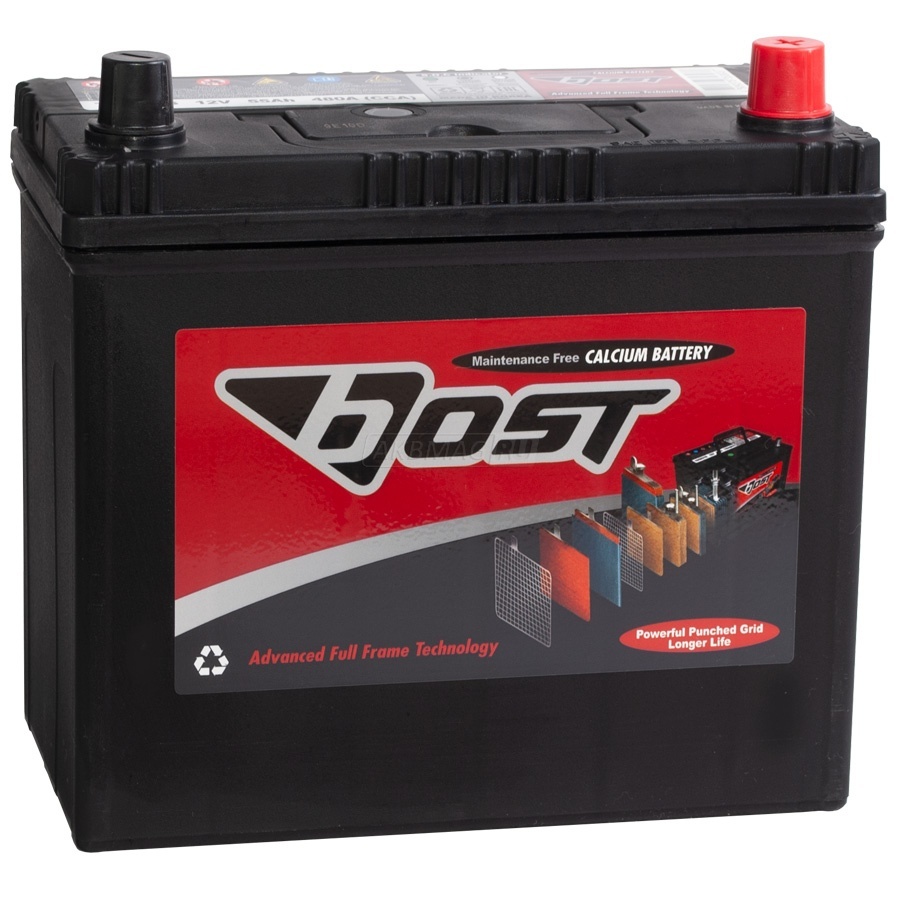 Bost Автомобильный аккумулятор Bost 55 Ач обратная полярность B24L