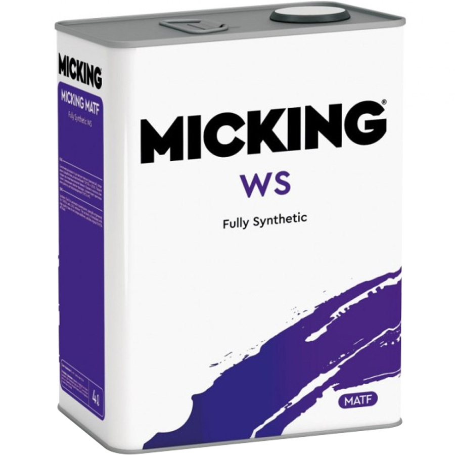 Трансмиссионное масло Micking ATF WS ATF, 4 л