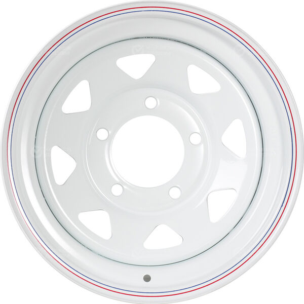 Колесный диск ORW (Off Road Wheels) УАЗ  8xR18 5x139.7 ET15 DIA110 белый в Тюмени