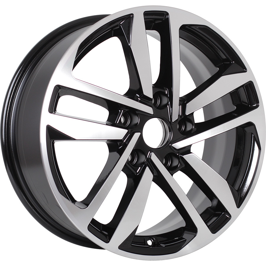 Колесный диск KHOMEN KHW1612 (ZV_16 Focus) 6.5x16/5x108 D63.35 ET50 Black_FP