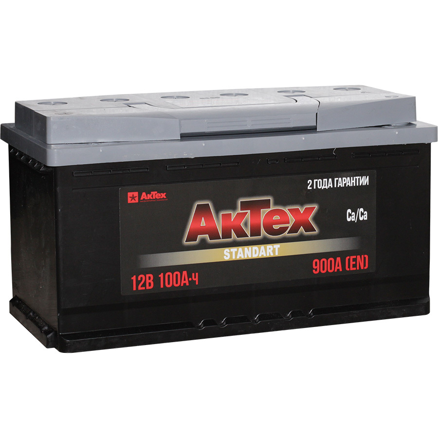 Актех Автомобильный аккумулятор Актех 100 Ач прямая полярность L5