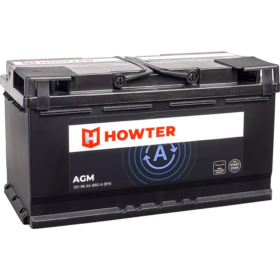 Howter Автомобильный аккумулятор Howter AGM 95 Ач обратная полярность L5