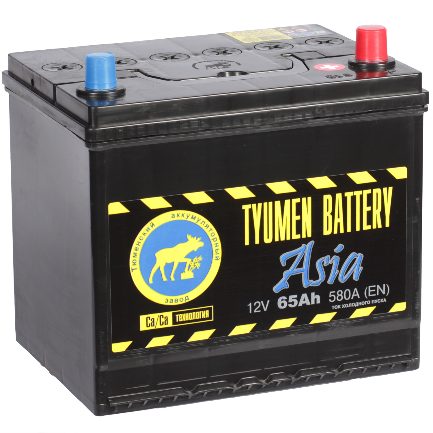 Tyumen Battery Автомобильный аккумулятор Tyumen Battery Asia 65 Ач обратная полярность D23L автофан автомобильный аккумулятор аком asia 65 ач обратная полярность d23l