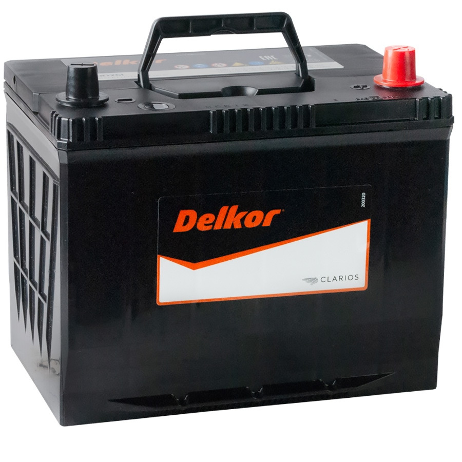 Delkor Автомобильный аккумулятор Delkor 80 Ач обратная полярность D26L hugel автомобильный аккумулятор hugel 75 ач обратная полярность d26l