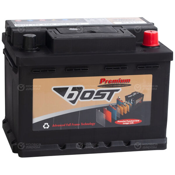 Автомобильный аккумулятор Bost Premium 63 Ач обратная полярность LB2 в Ишиме