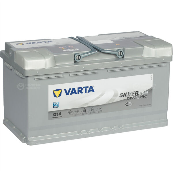 Автомобильный аккумулятор Varta AGM G14 95 Ач обратная полярность L5 в Ноябрьске