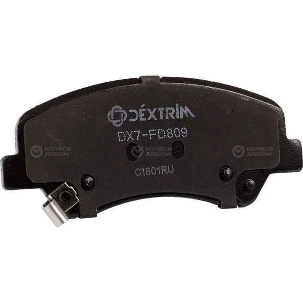 Дисковые тормозные колодки для передних колёс DEXTRIM DX7FD809 (PN0537) в Краснодаре