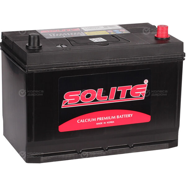 Автомобильный аккумулятор Solite Asia 95 Ач обратная полярность D31L в Липецке