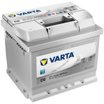 Автомобильный аккумулятор Varta Silver Dynamic C6 52 Ач обратная полярность LB1