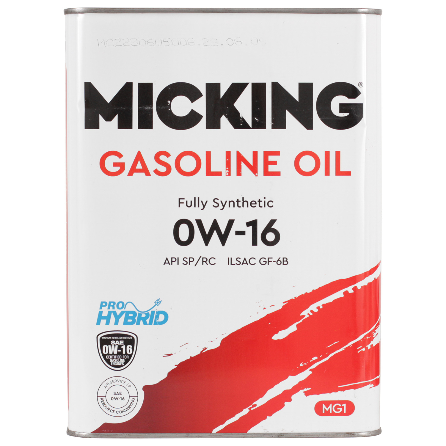 Micking Моторное масло Micking MG1 0W-16, 4 л