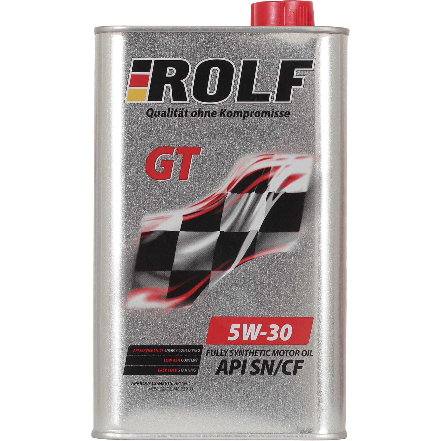 Rolf Моторное масло Rolf GT 5W-30, 1 л масло моторное titan supersyn 5w 30 1 л cинтетическое