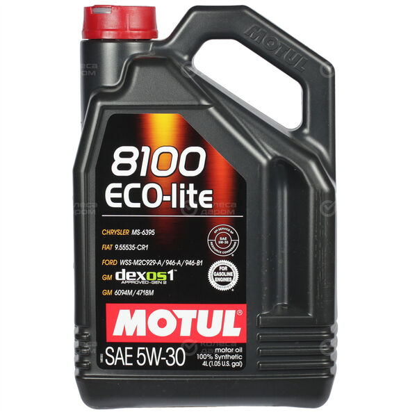 Моторное масло Motul 8100 Eco-lite 5W-30, 4 л в Янауле