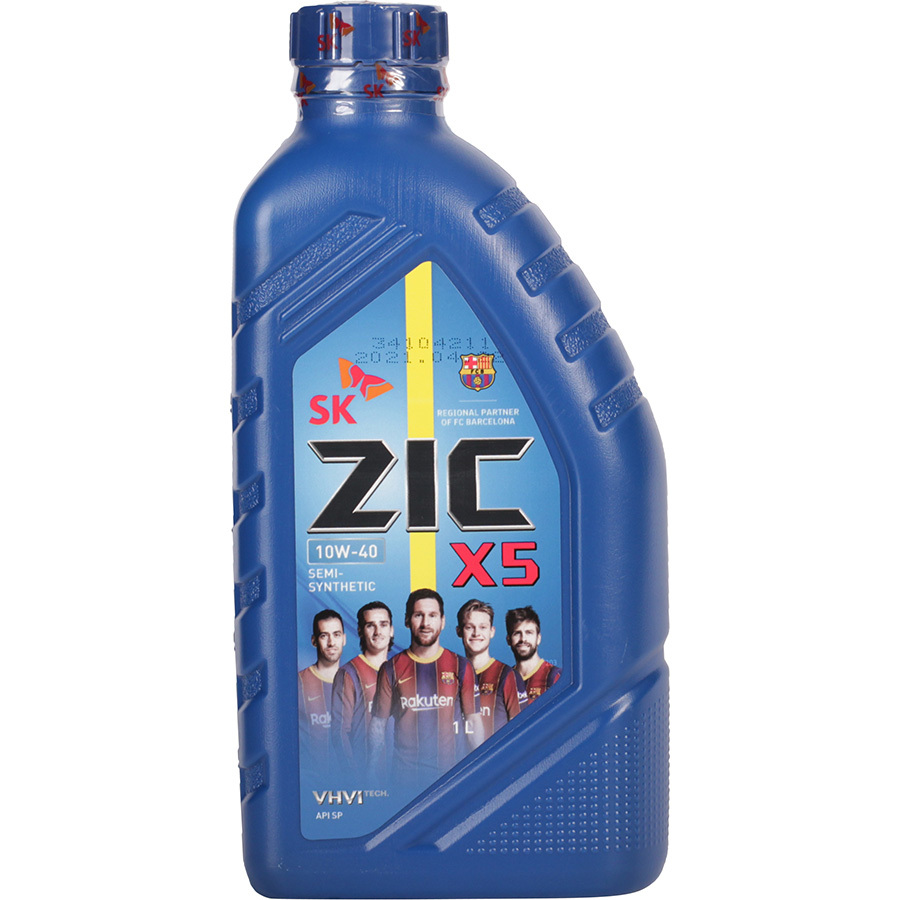 ZIC Моторное масло ZIC X5 10W-40, 1 л цена и фото