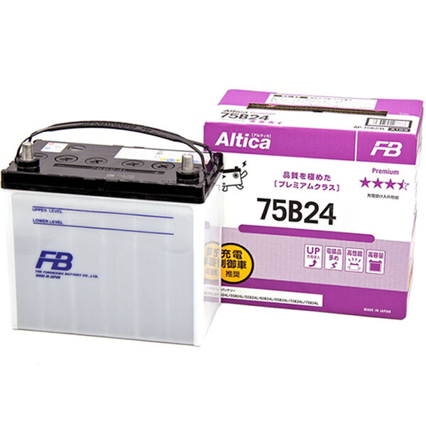 Автомобильный аккумулятор Furukawa Battery Altica Premium 60 Ач прямая полярность B24R в Глазове