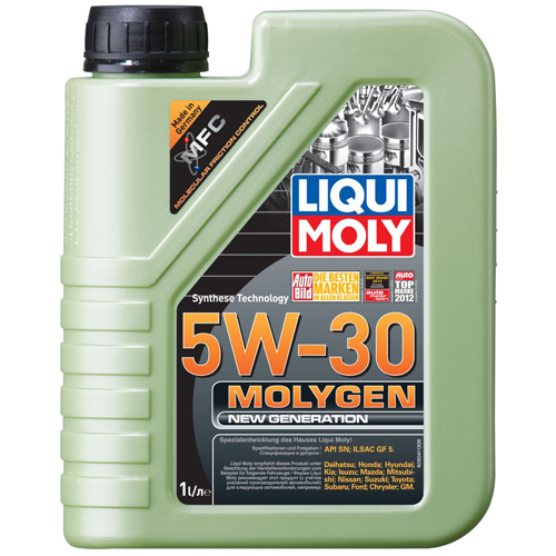 Liqui Moly Моторное масло Liqui Moly Molygen New Generation 5W-30, 1 л liqui moly моторное масло liqui moly optimal ht synth 5w 30 1 л