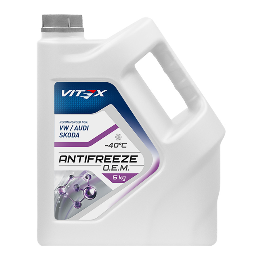 Vitex Антифриз  Vitex G12++ Фиолетовый 5 л.