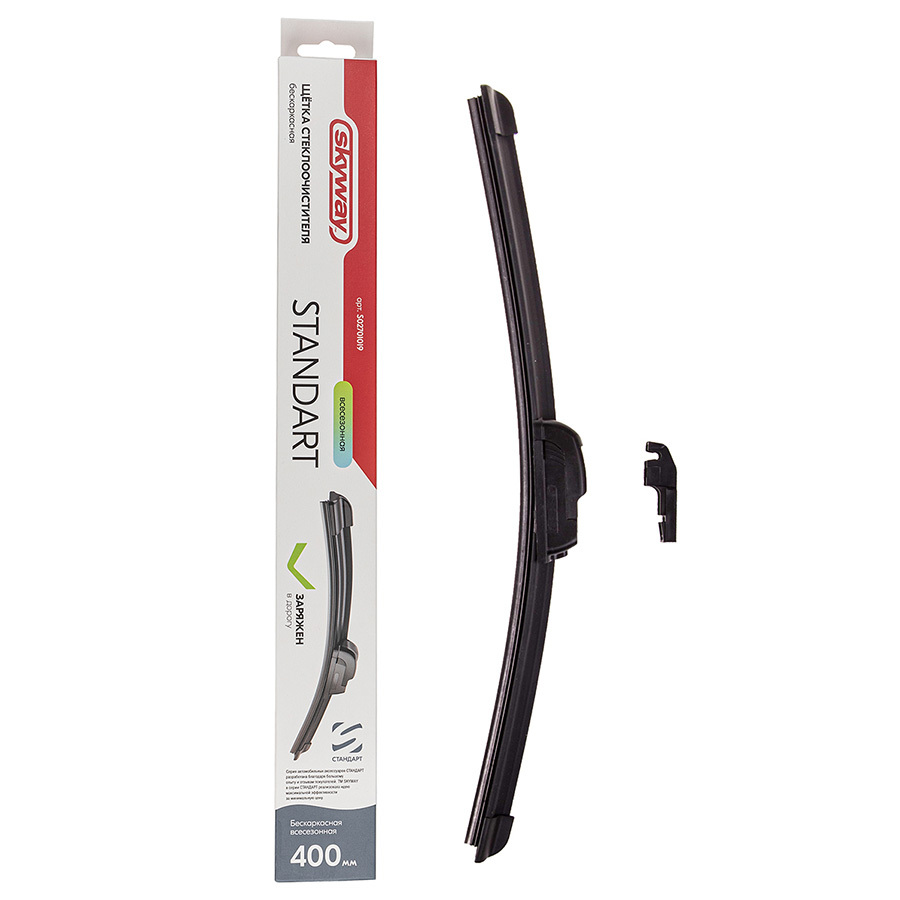 Skyway Щетка стеклоочистителя бескаркасная Skyway 400мм/16 (art.S02701019)