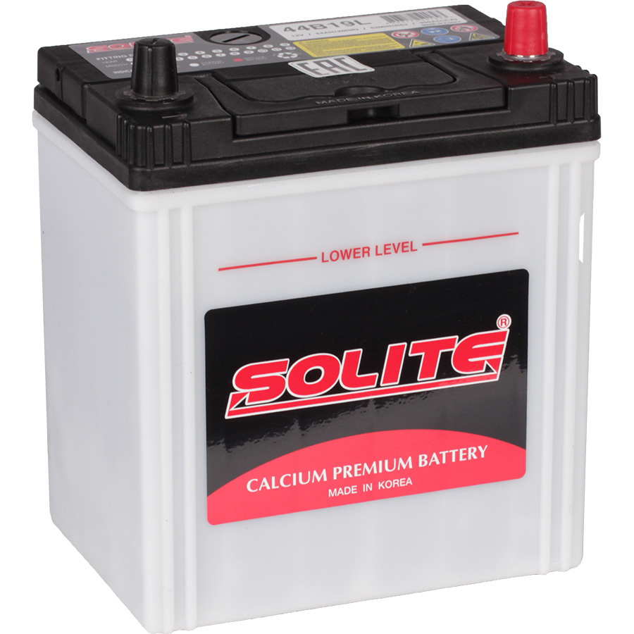 Solite Автомобильный аккумулятор Solite Asia 44 Ач обратная полярность B19L