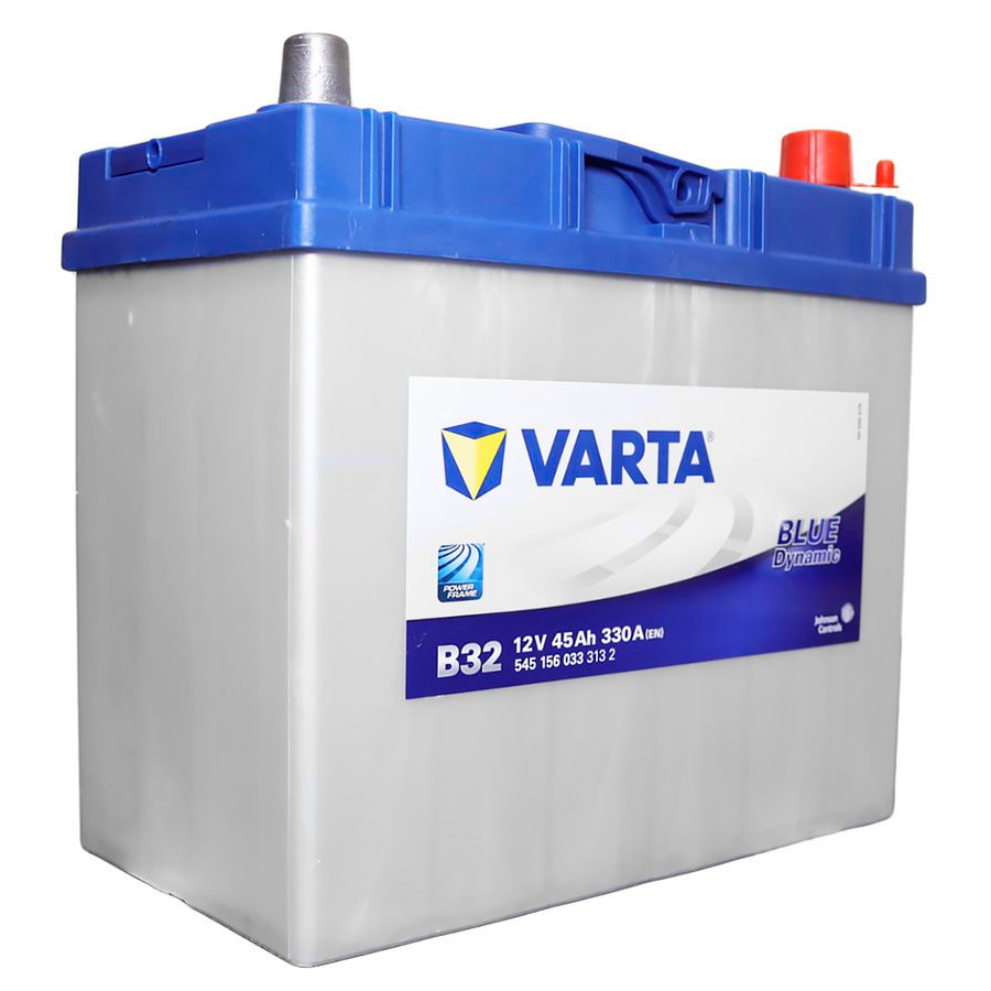 Varta Автомобильный аккумулятор Varta Blue Dynamic B32 45 Ач обратная полярность B24L цена и фото