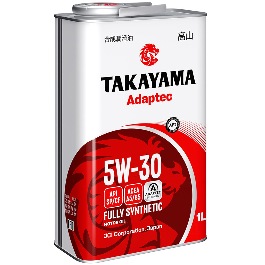 TAKAYAMA Моторное масло TAKAYAMA Adaptec A5/B5 5W-30, 1 л