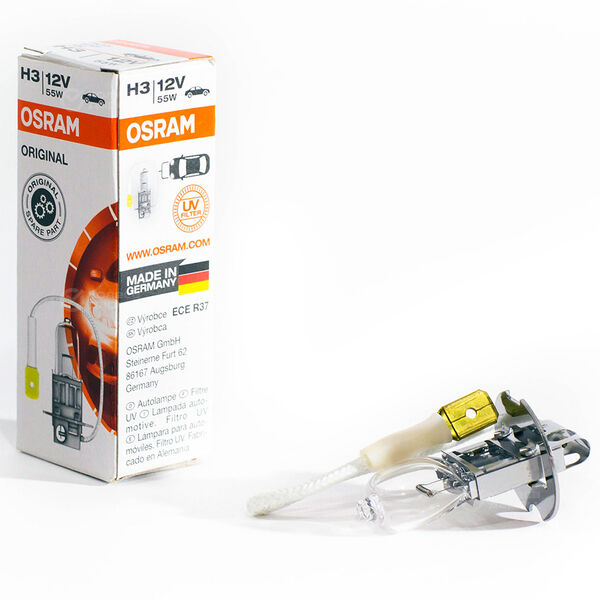 Лампа OSRAM - H3-55 Вт-3000К, 1 шт. в Кувандыке